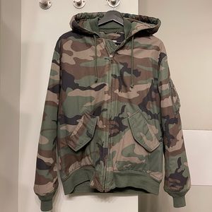 Aritzia TNA camo jacket